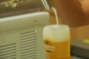 キリンビール工場見学　ビール発祥の地横浜で生まれる一番搾り